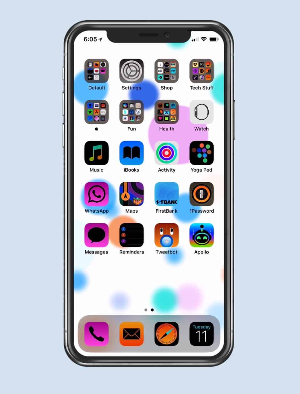 Inverted Colors on iPhone