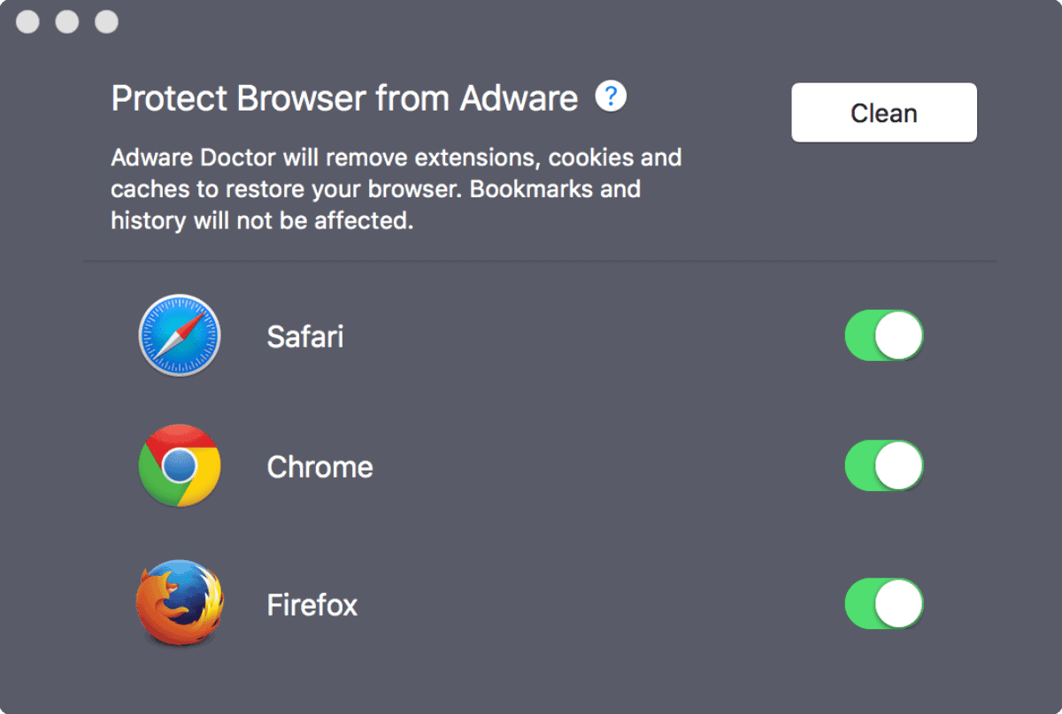 image of mac adware tool adware doctor