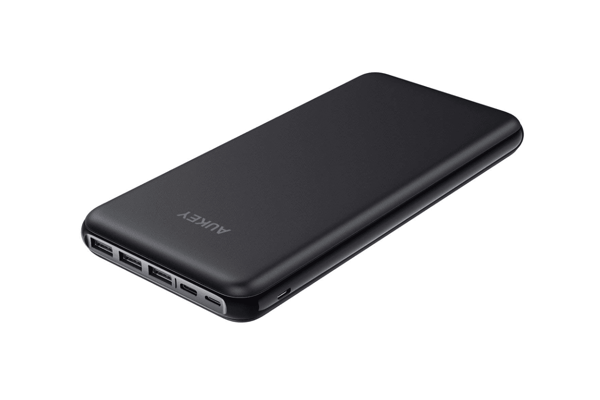 Image of Aukey power bank in our roundup of iPhone Xs USB-C accessories.