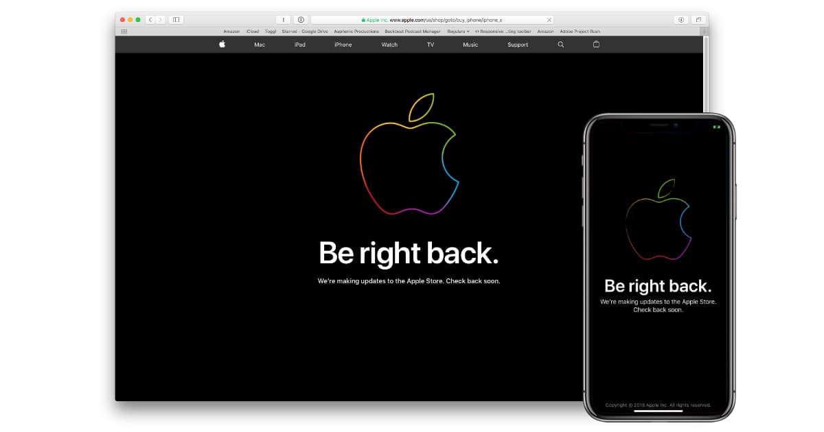 Apple Store Offline Ahead of ‘There’s More in the Making’ Media Event