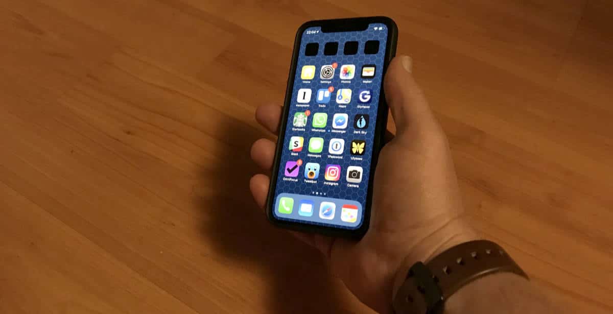 iOS 12 on iPhone X