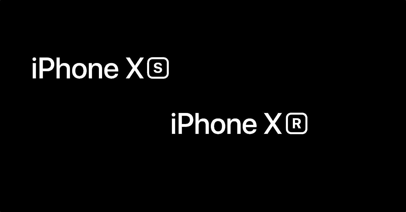How to type iPhone Xs and iPhone XR