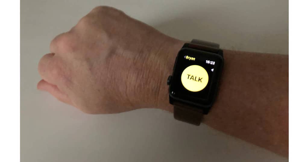 nike apple watch walkie talkie