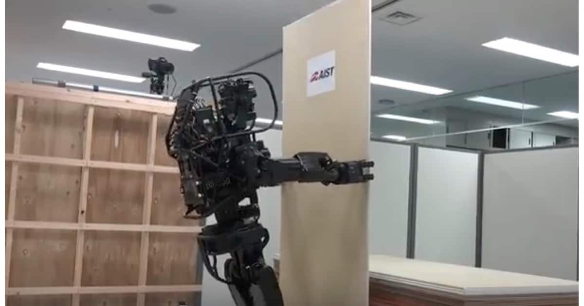 HRP-5P robot from Japan’s Advanced Industrial Science and Technology institute