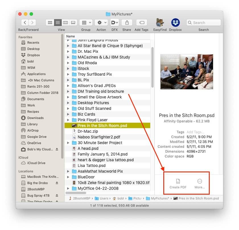 Turn Photoshop files into PDFs without launching an app!