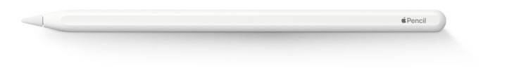 Apple Pencil second generation showing flat side of stylus