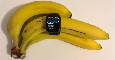 You Can Check a Banana's Heart Rate with Apple Watch
