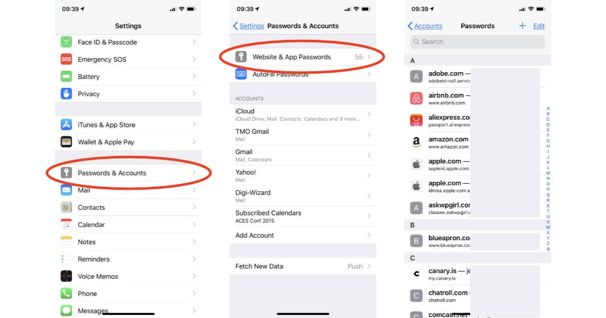 How to See and Manage Keychain Passwords on Your iPhone or iPad