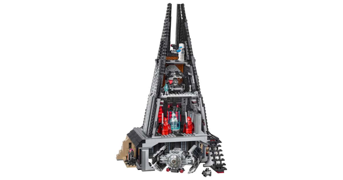 LEGO Darth Vader’s Castle Is Like a Little Mustafar in Your Home