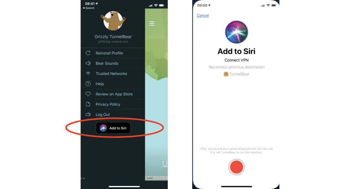 TunnelBear Gets Password Autofill, Easy iOS 12 Siri Shortcut Setup