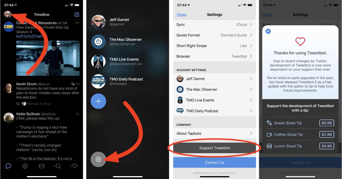 s a free upgrade if you already had version How to Unlock Tweetbot 5’s Extra Themes on the iPhone and iPad