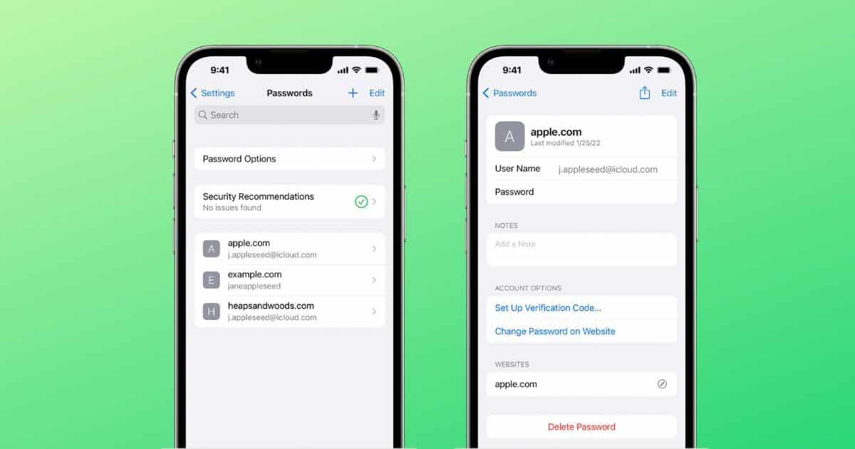 How to View and Manage Saved Passwords on iPhone or iPad