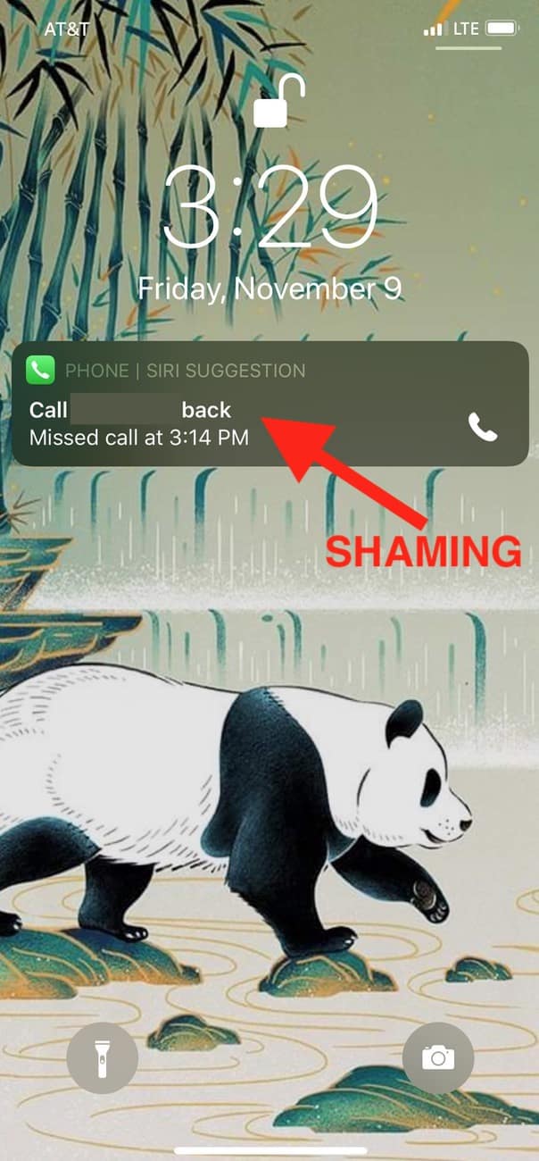 Siri Call-Back Reminder