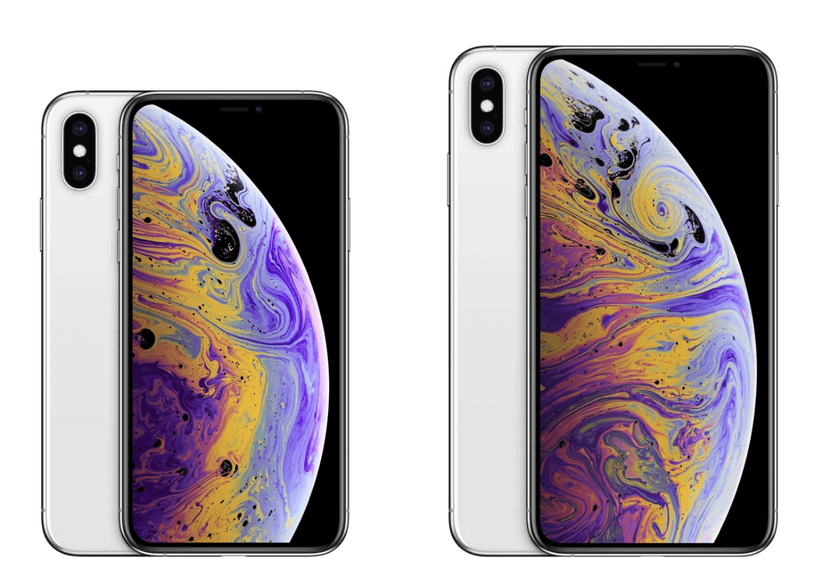 image of iphone xs and iphone xs max