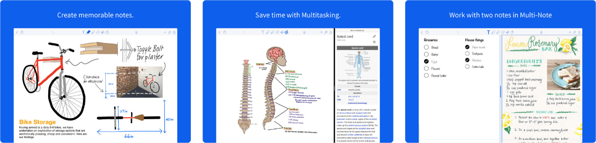 screenshots of notability