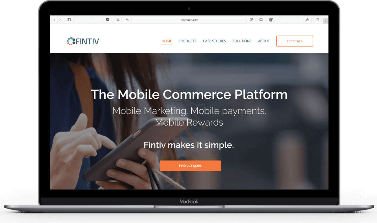 image of fintiv's website