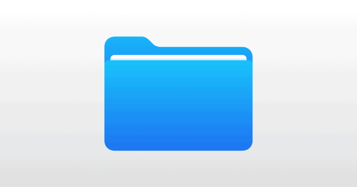 Image of apple folder