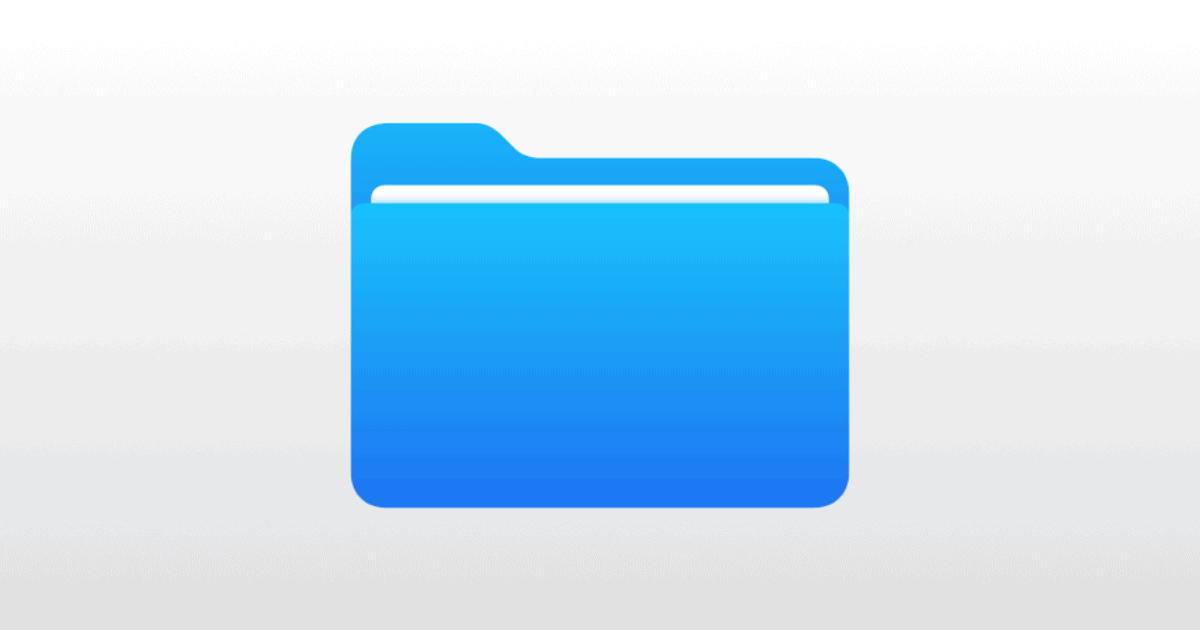 Files is One of The Most Relied Upon iOS Apps Around