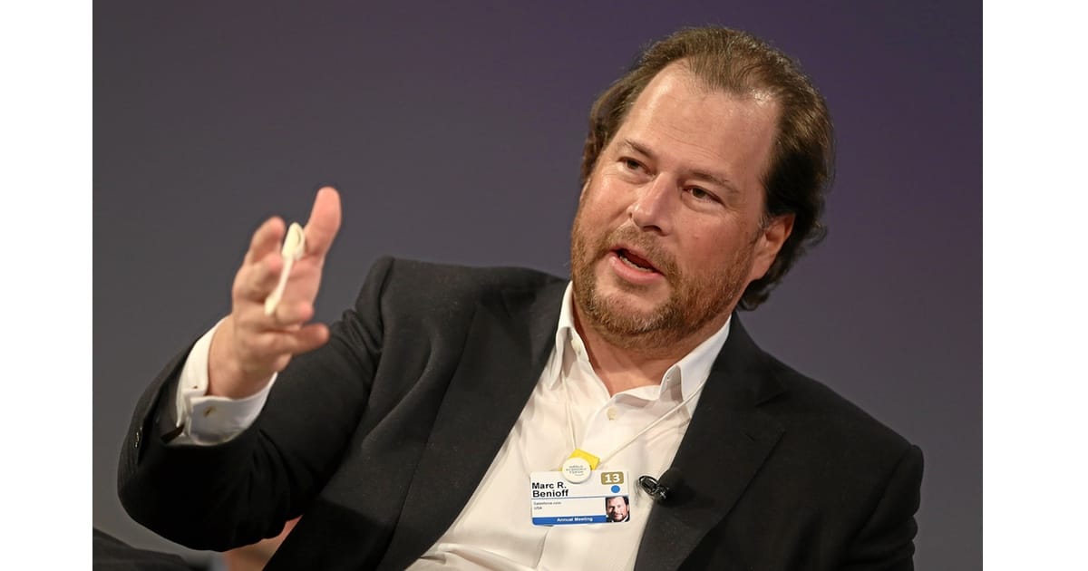 Salesforce’s Marc Benioff Talks Time Off and Time Magazine