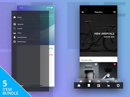 Bring Your Apps to Life withBundle of UI Design Elements for Social ...