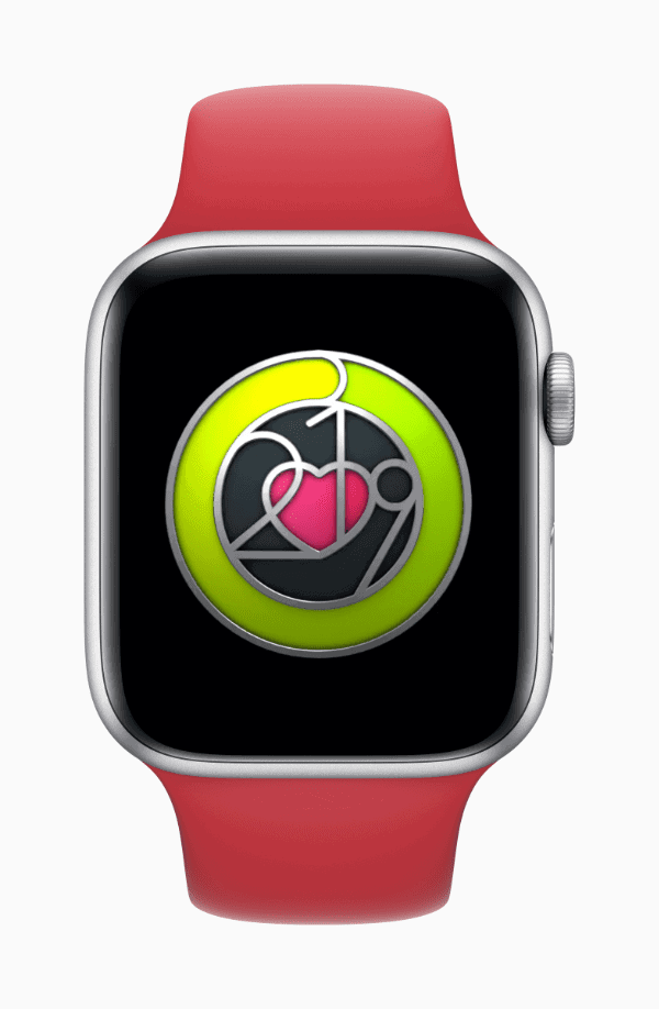 image of apple watch heart health badge