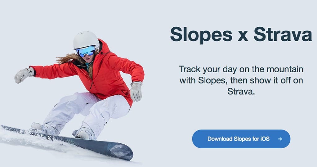 Slopes x Strava