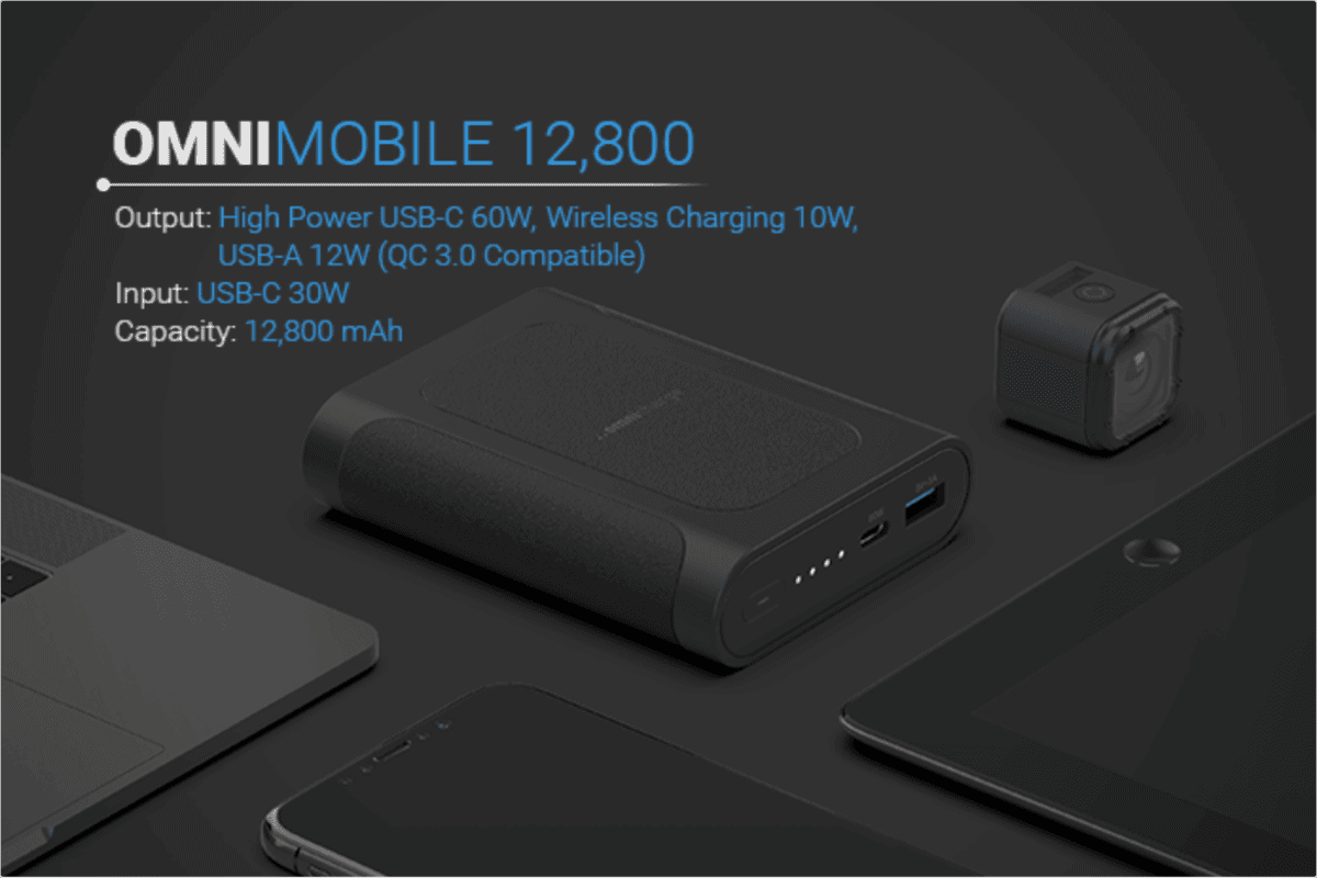 Omnicharge is Launching a 12,800mAh Power Bank for $69