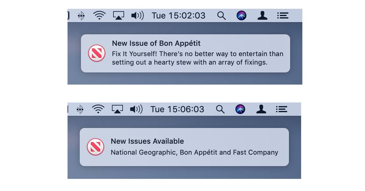 Appe News Magazines Sub notifications