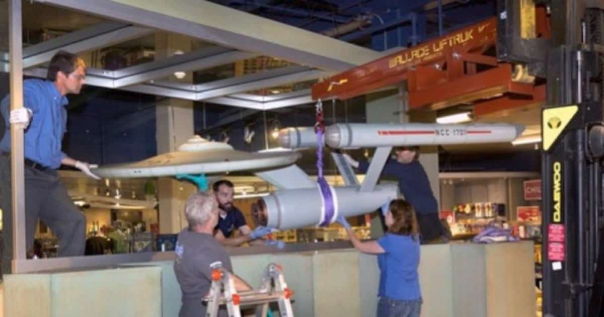 Air & Space Museum Posts Photos of its Star Trek Enterprise Studio Model