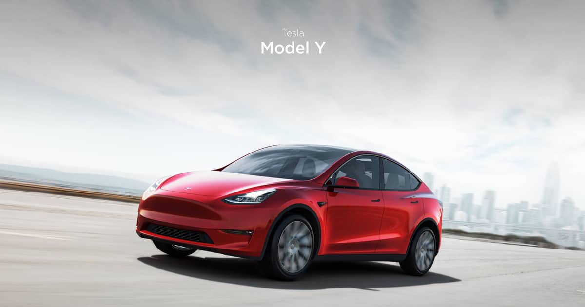New Tesla Model Y Unveiled