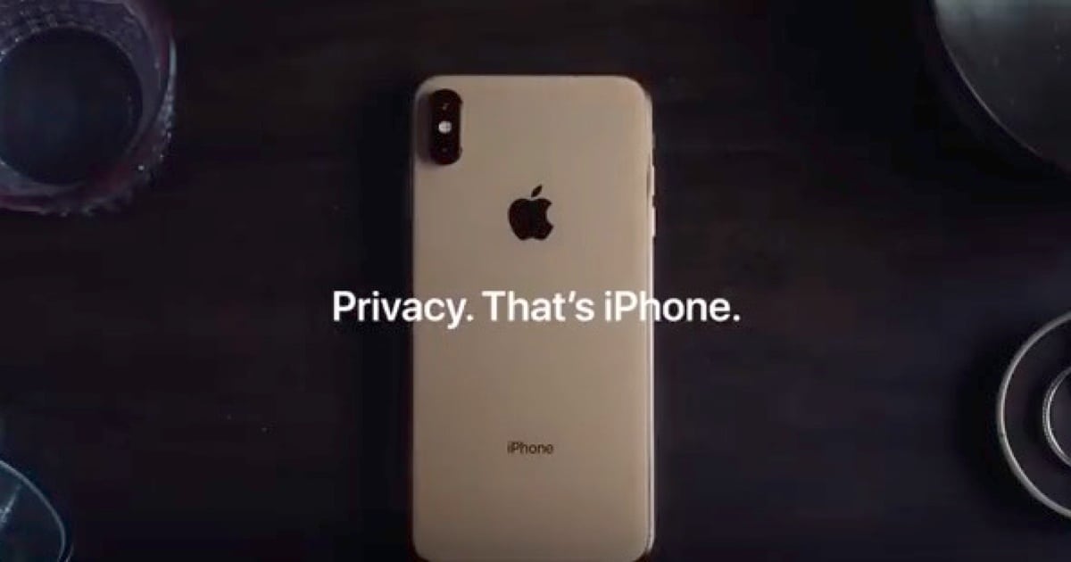 Apple's privacy video ad
