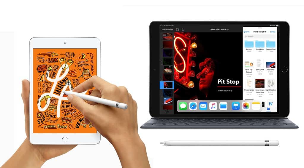 2019 iPad mini and 2019 iPad Air