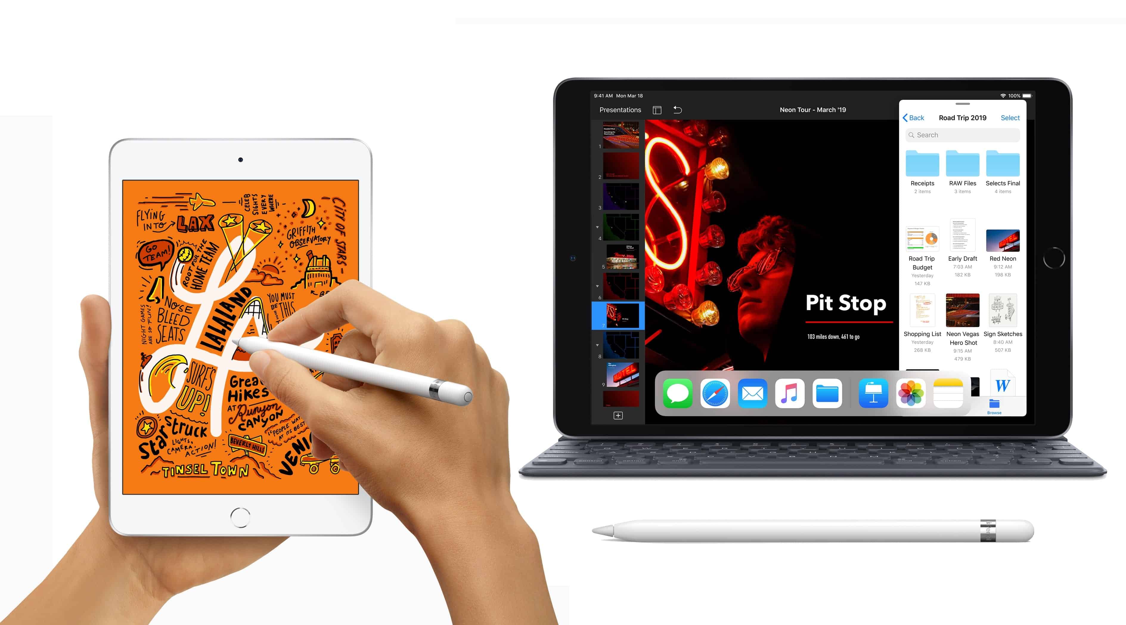 Apple Releases New iPad mini, iPad Air with Apple Pencil Support