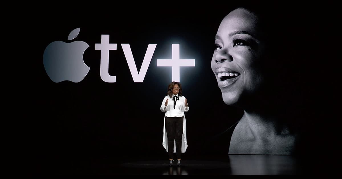 Oprah Winfrey Announcing Her Involvement with Apple TV+