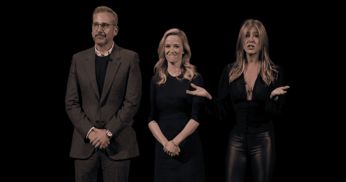 Steve Carell, Reese Witherspoon, Jennifer Aniston at Apple TV Plus launch