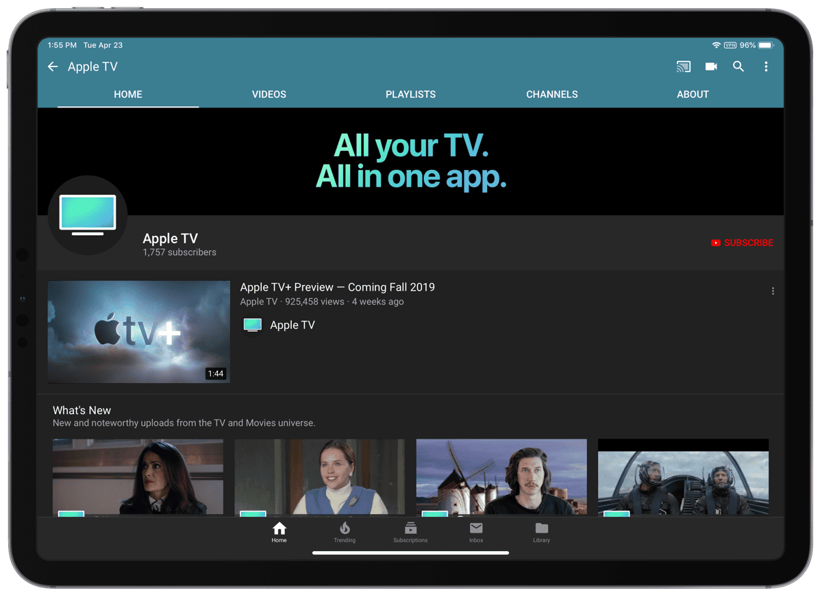 Apple Quietly Launches Dedicated Apple Tv Youtube Channel The Mac Observer Apple Quietly Launches Dedicated Apple Tv Youtube Channel The Mac Observer