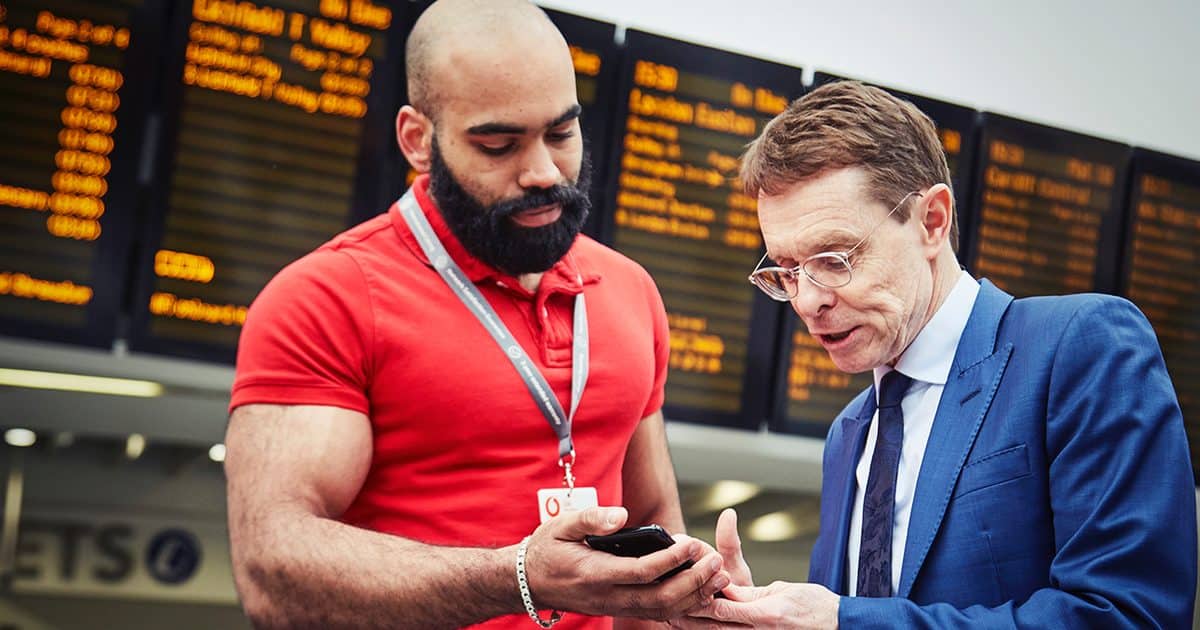Vodafone Connect First 5G Train Station in UK
