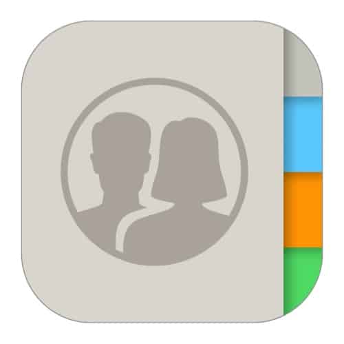 iOS Contacts app