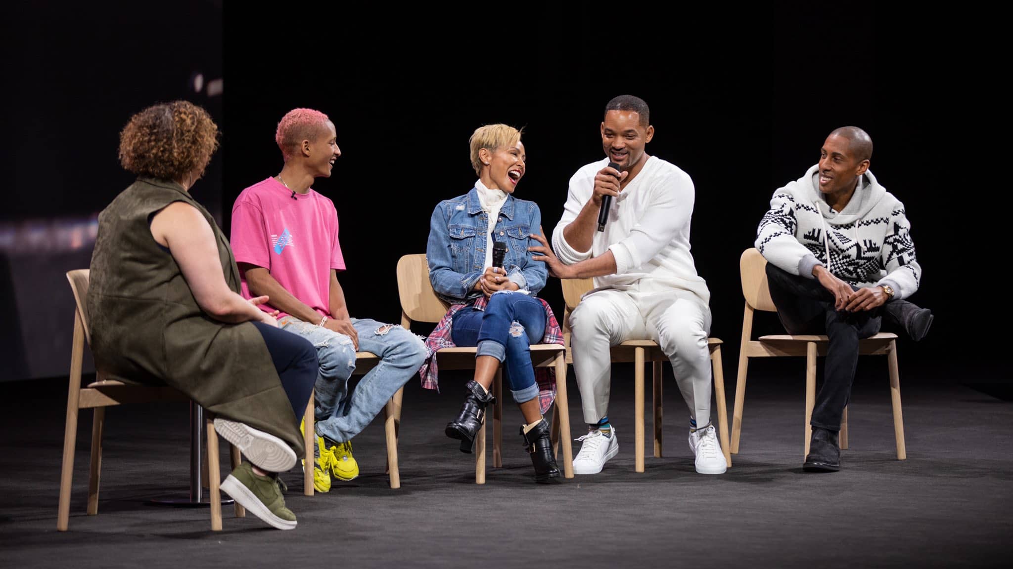 Will Smith Visits Apple Campus Ahead of Earth Day
