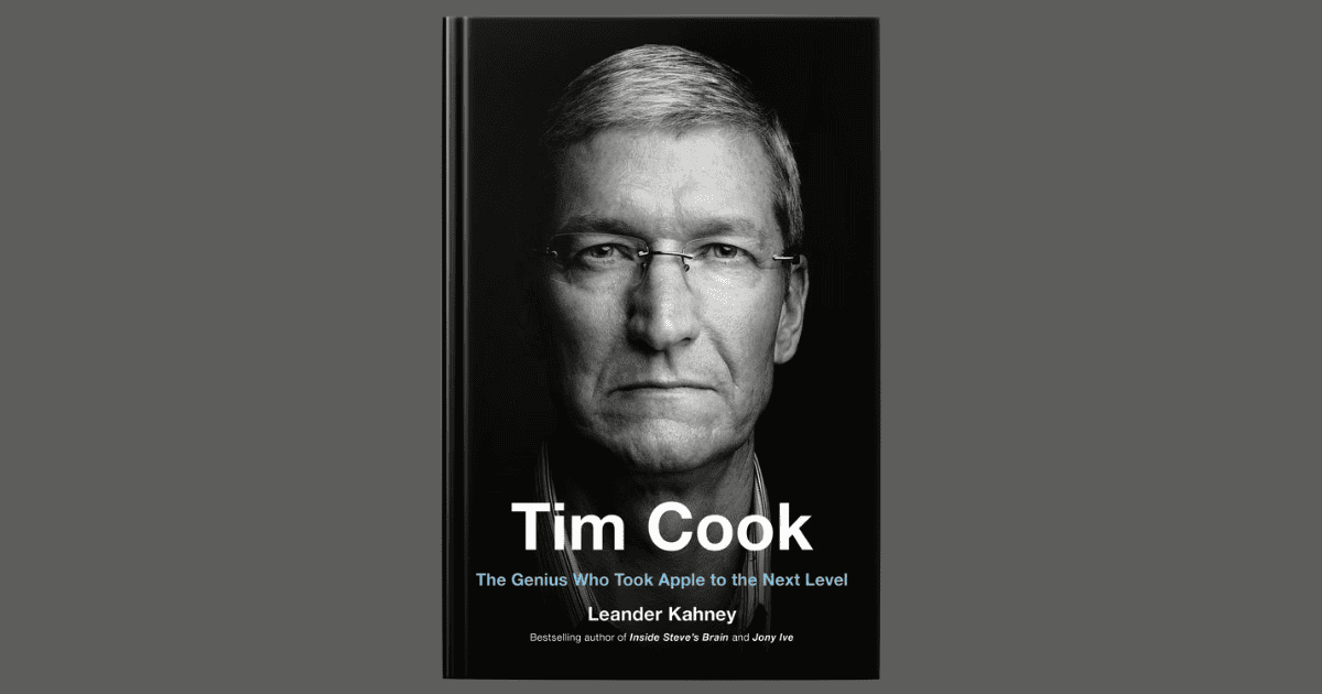 Leander Kahney’s Tim Cook Biography Out Today