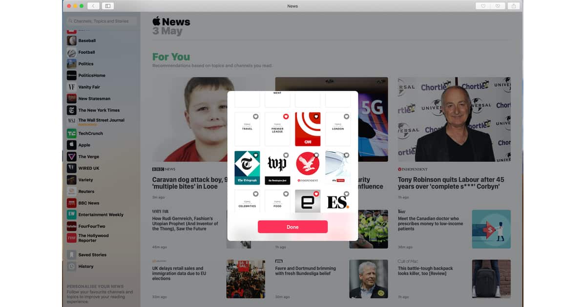 Apple News Subscribe