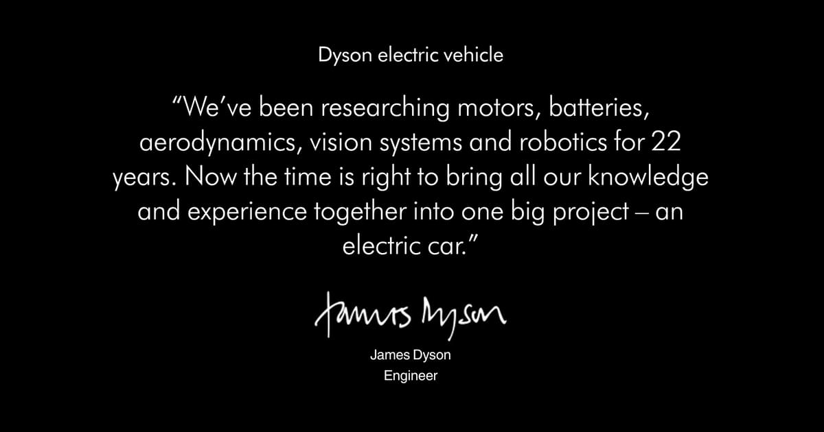 Dyson Electric Vehicle
