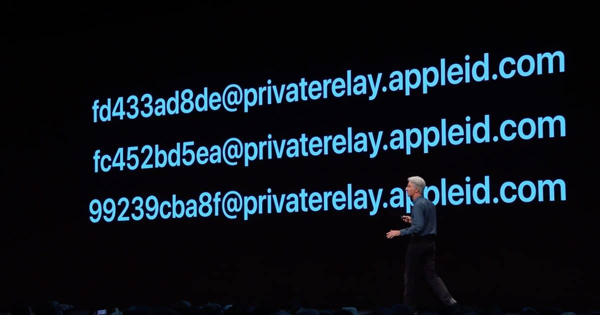 privacy Sign in with Apple