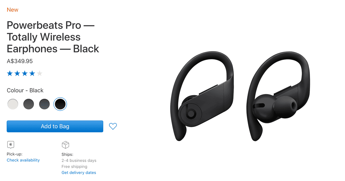 Powerbeats Pro Available in Australia and China