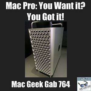 Mac Pro at WWDC with Mac Geek Gab title