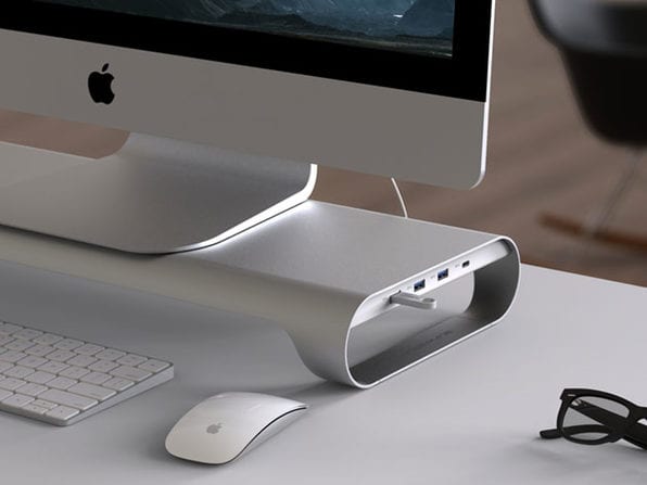 ProBASE C Aluminum Monitor Stand with Built-in USB Hub: $119.99