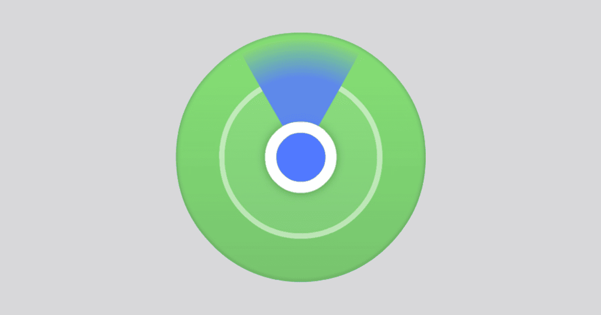 Apple find my app logo