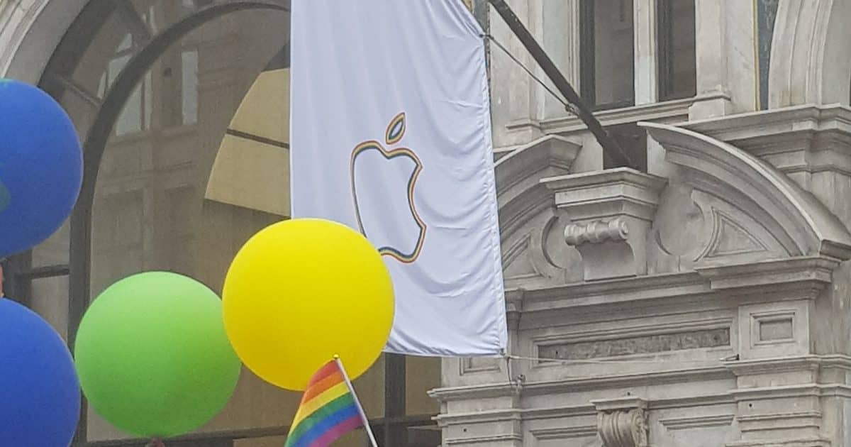Apple Joins Other Major Tech Firms to Celebrate London Pride