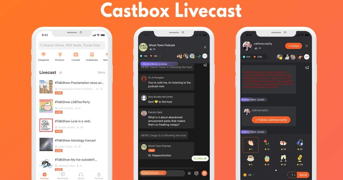 Castbox Launches Live Audio Streaming Feature