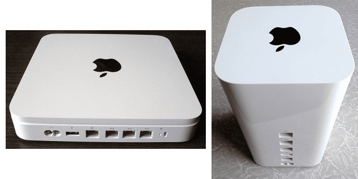 The Time Capsule was a hardware device that combined a wireless router with a built-in hard disk to offer wireless backup using Time Machine.